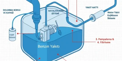 Yakıt Deposu Nedir? Benzinli Araçlarda Yakıt Deposunun Görevi, Yapısı ve Çalışma Prensibi