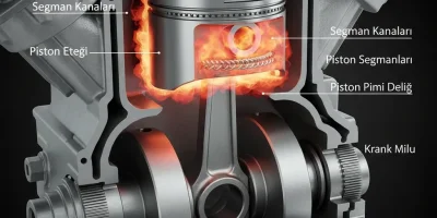 Piston Nedir? Motor İçindeki Görevi ve Önemi