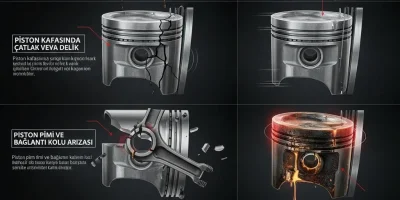 Piston Arızaları Nelerdir? En Sık Görülen Sorunlar