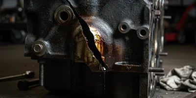 Motor Bloğu Çatlağı Neden Oluşur?