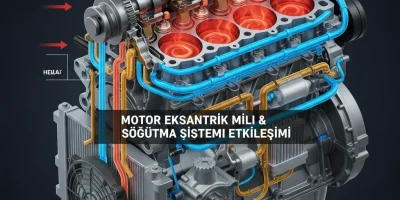 Eksantrik Mili ve Motorun Soğutma Sistemi Etkileşimi
