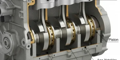 Krank Yatakları Nedir? Motor İçindeki Görevleri