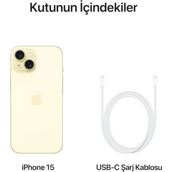 Apple iPhone 15 Cep Telefonu
