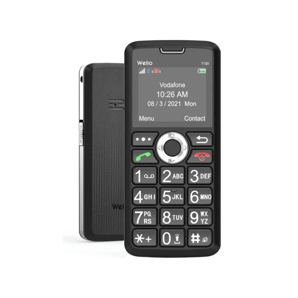 Welio WKey T100 Kamerasız Asker/Yaşlı Tuşlu Cep Telefonu