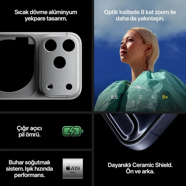 iPhone 17 Pro Max Akıllı Telefon