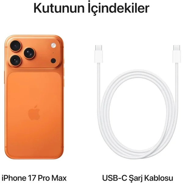 iPhone 17 Pro Max Akıllı Telefon
