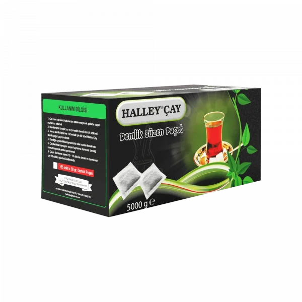 Halley Çay Süzme Demlik Poşet Çay 5000gr