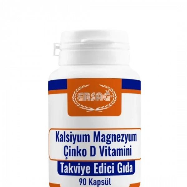 KALSİYUM, MAGNEZYUM, ÇİNKO, D VİTAMİNİ