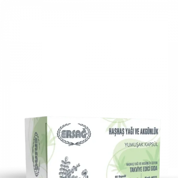 HAŞHAŞ YAĞI VE AKGÜNLÜK KAPSÜL