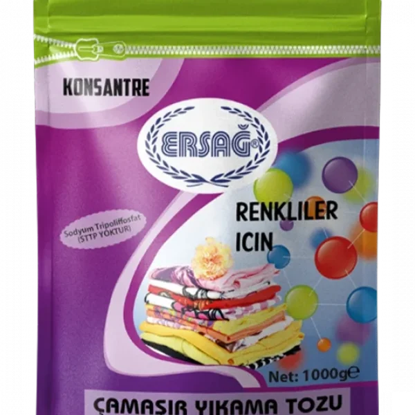 Ersağ Renkli̇ler İçi̇n Çamaşir Yikama Tozu 1000 Gr