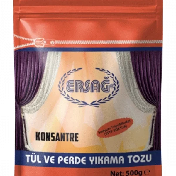 Ersağ Tül Ve Perde Yikama Tozu 500 Gr