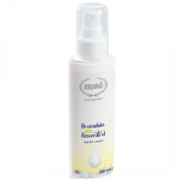 BROMELAİN VE RESVERATROL İÇERİKLİ LOSYON
