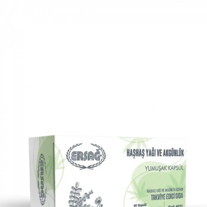HAŞHAŞ YAĞI VE AKGÜNLÜK KAPSÜL