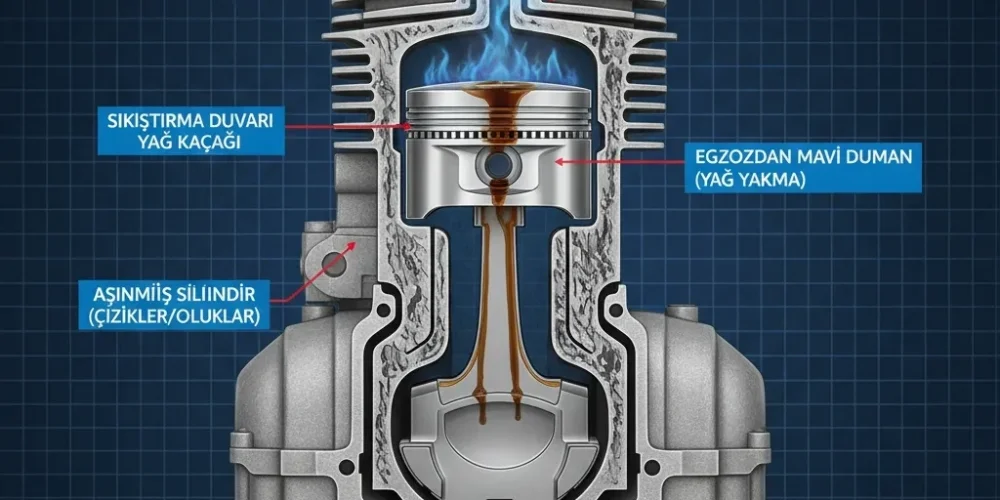 Silindir Aşınması Nedir? Belirtileri ve Çözümleri