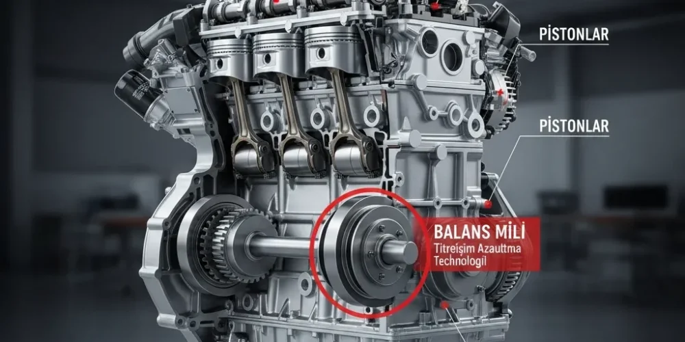 Benzinli Motorlarda Balans Mili Avantajları