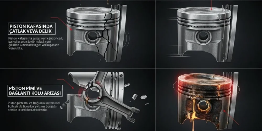 Piston Arızaları Nelerdir? En Sık Görülen Sorunlar