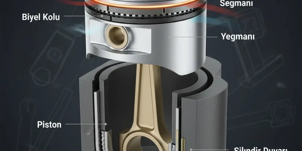 Piston Segmanı Nedir? Görevleri ve Arıza Belirtileri