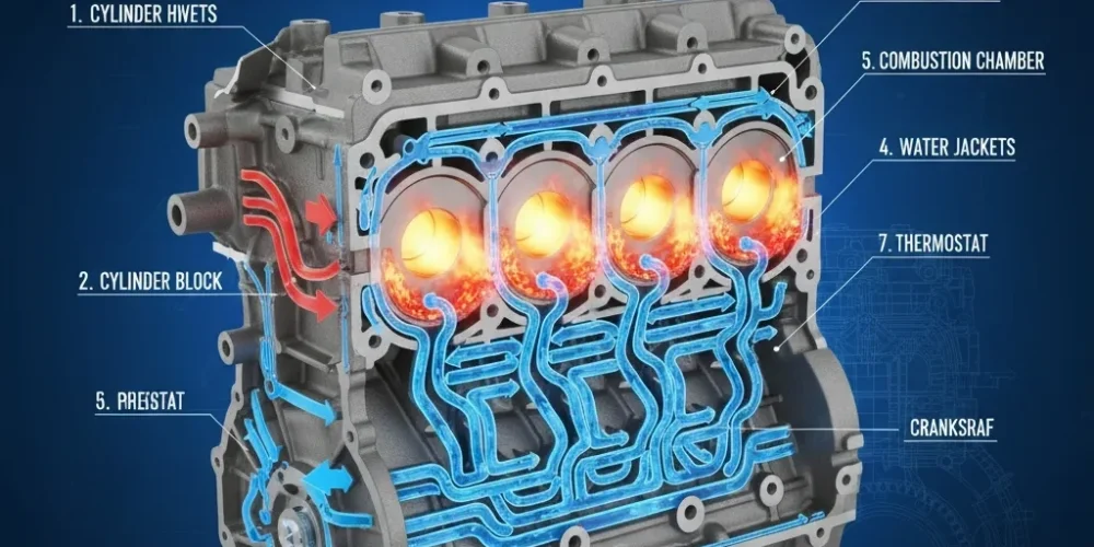 Motor Bloğunda Su Kanalları Ne İşe Yarar?
