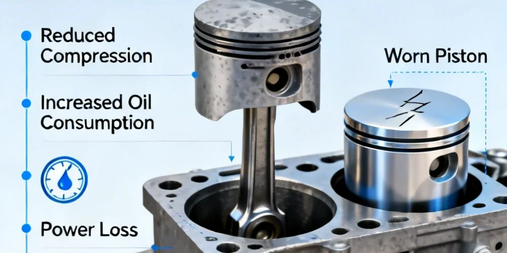 Piston Hasarının Motor Performansına Etkileri
