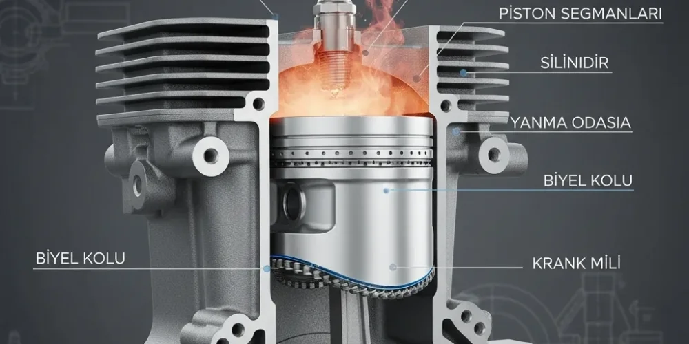Piston ile Silindir Arasındaki İlişki