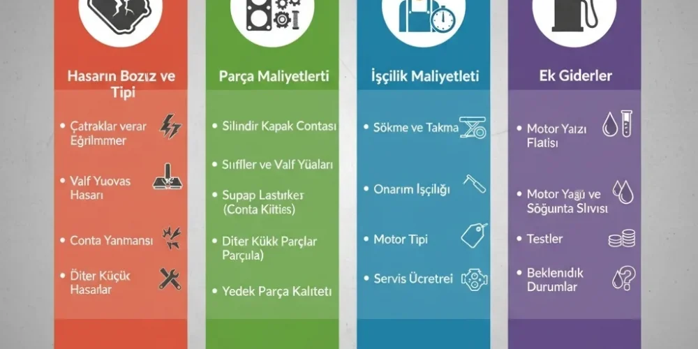 Silindir Kapağı Onarımında Maliyet Analizi