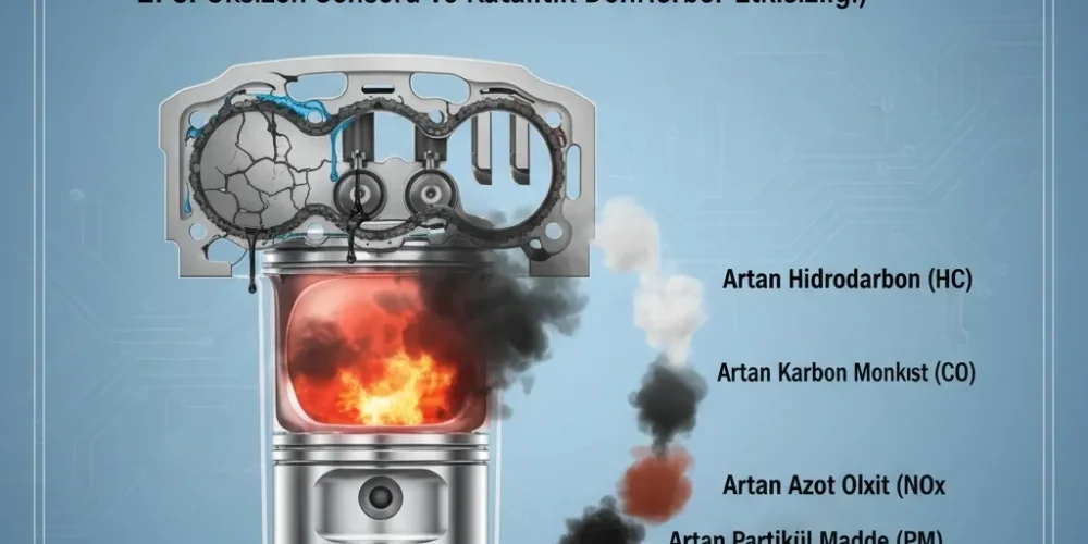 Silindir Kapağı Arızalarının Emisyon Değerlerine Etkisi