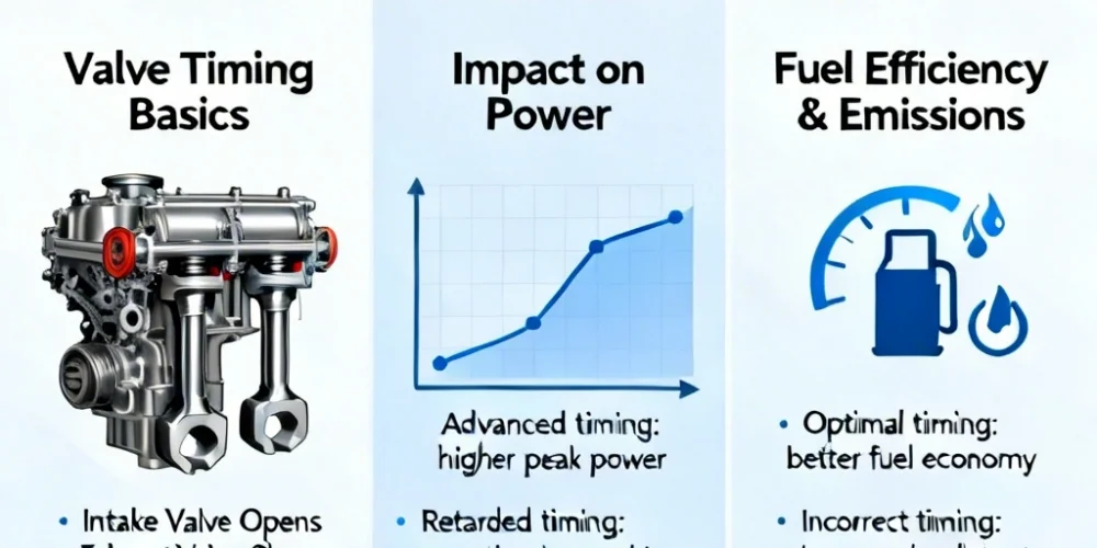 Subap Zamanlaması Motor Performansını Nasıl Etkiler?