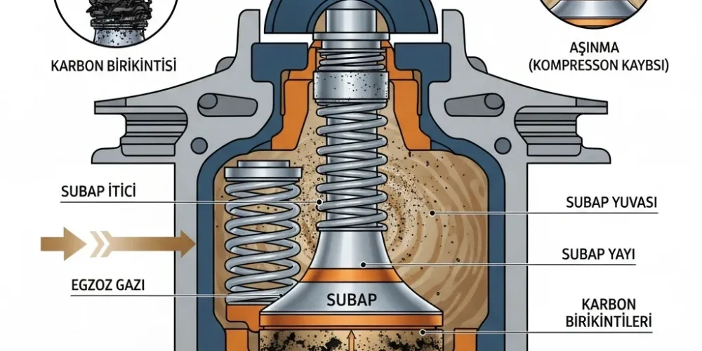 Subap Aşınması Neden Olur, Nasıl Anlaşılır?