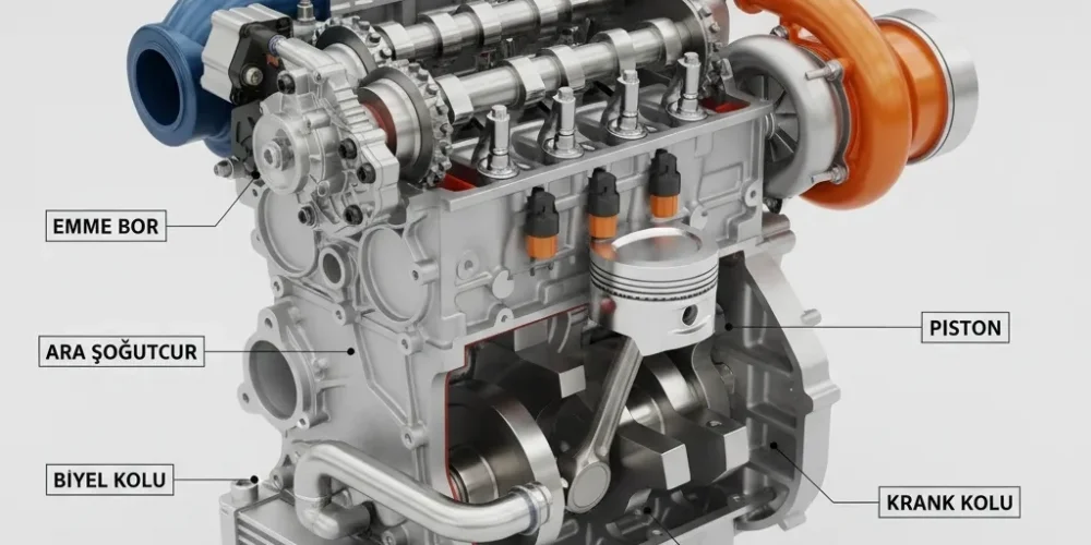 Turbo Motorlarda Eksantrik Mili Performansı