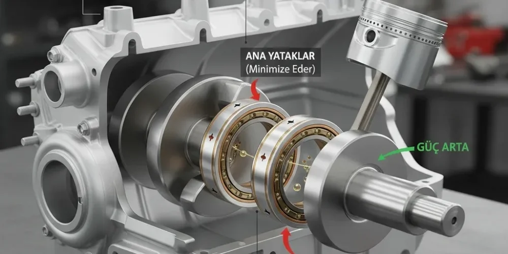 Krank Yataklarının Motor Performansına Etkisi