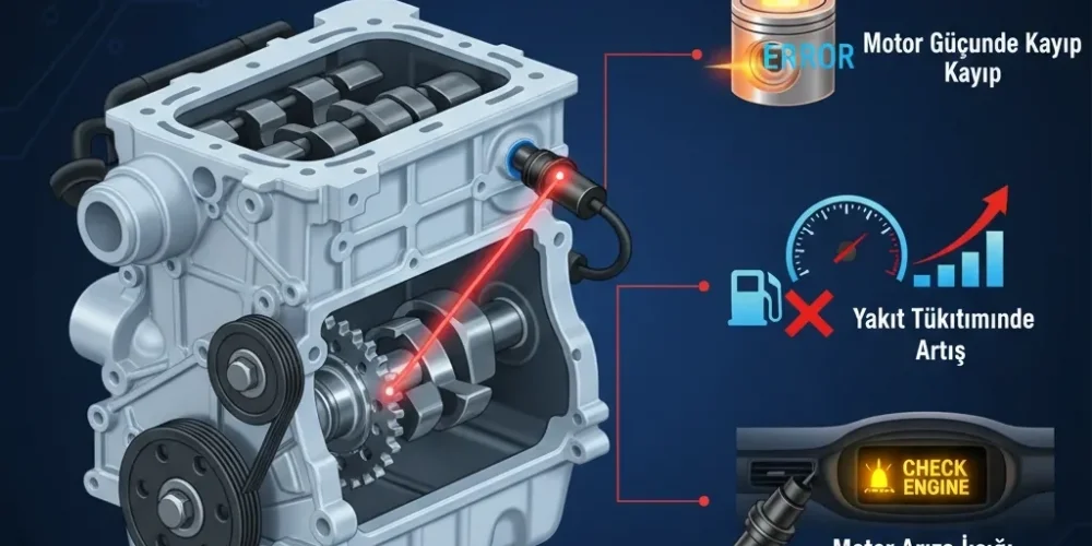 Krank Mili Sensörü Arızası ve Motor Performansına Etkisi