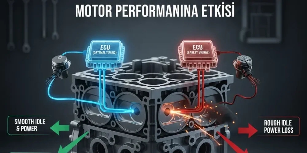 Krank Mili Sensörü Arızası ve Motor Performansına Etkisi