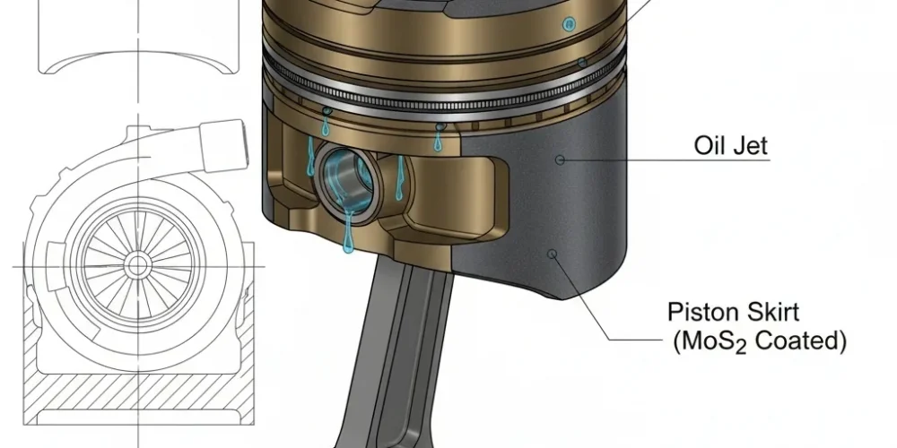 Turbo Motorlarda Piston Dayanıklılığı