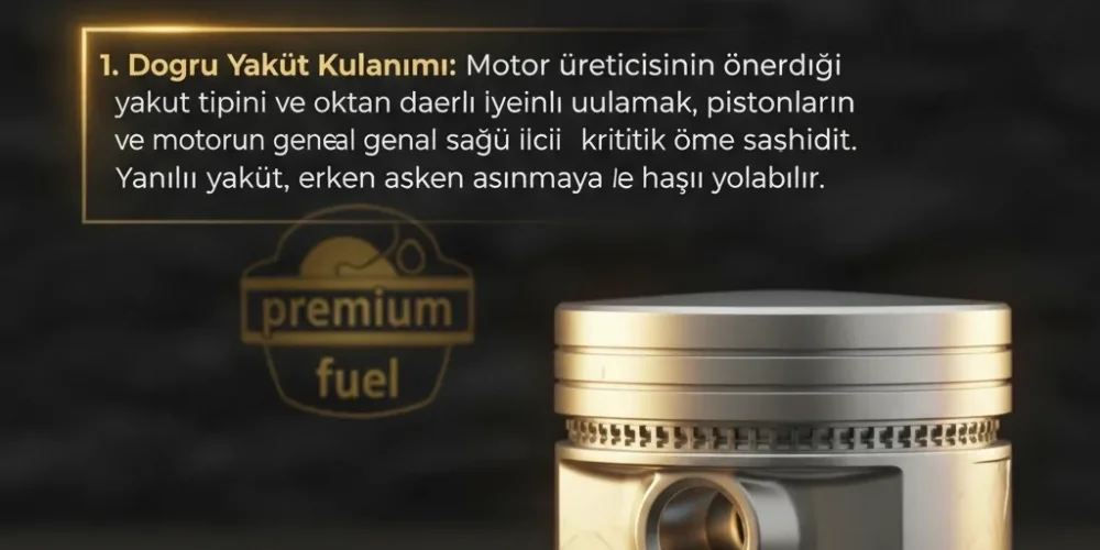 Uzun Ömürlü Piston Kullanımı İçin Altın Kurallar