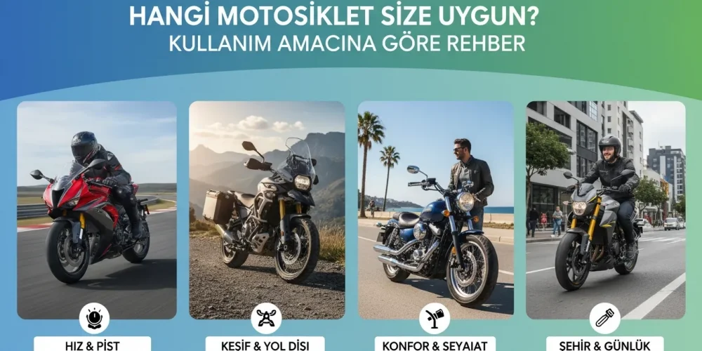 Hangi Motosiklet Size Uygun? Kullanım Amacına Göre Rehber