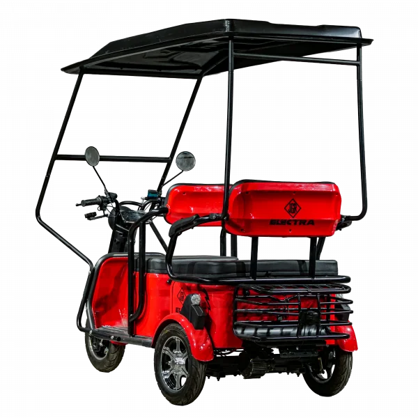 JGR Motor Electra Kabinli 3 Tekerli Elektrikli Motosiklet