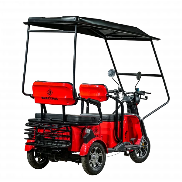 JGR Motor Electra Kabinli 3 Tekerli Elektrikli Motosiklet