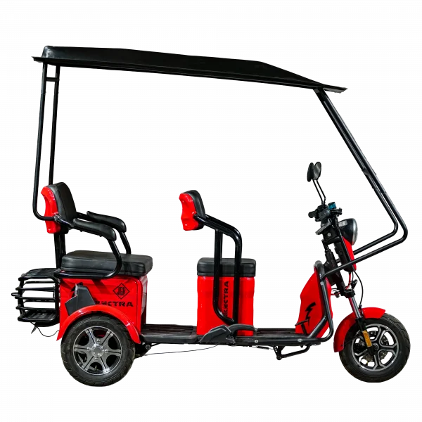 JGR Motor Electra Kabinli 3 Tekerli Elektrikli Motosiklet