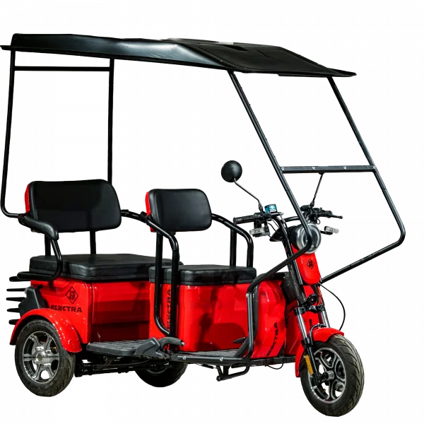 JGR Motor Electra Kabinli 3 Tekerli Elektrikli Motosiklet