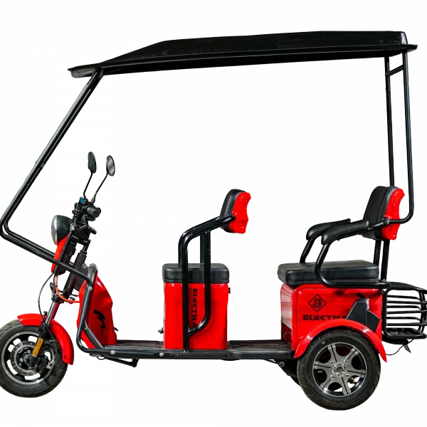 JGR Motor Electra Kabinli 3 Tekerli Elektrikli Motosiklet