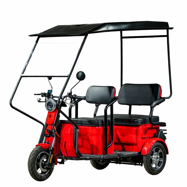 JGR Motor Electra Kabinli 3 Tekerli Elektrikli Motosiklet