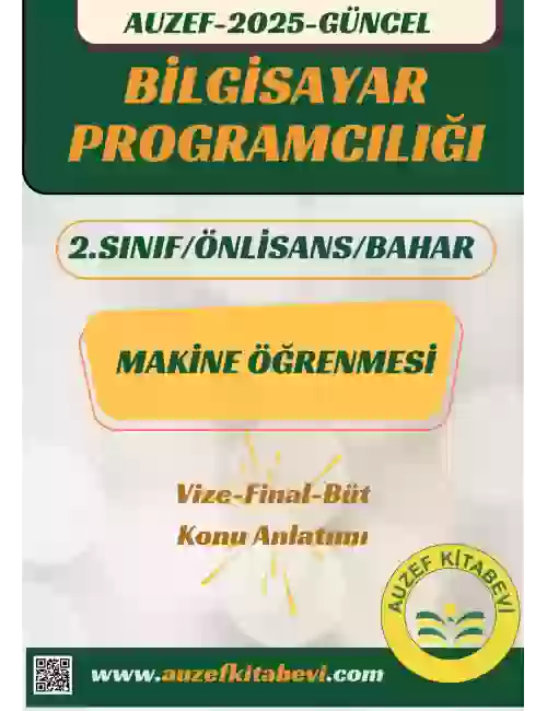 Makine Öğrenmesi Ders Kitabı