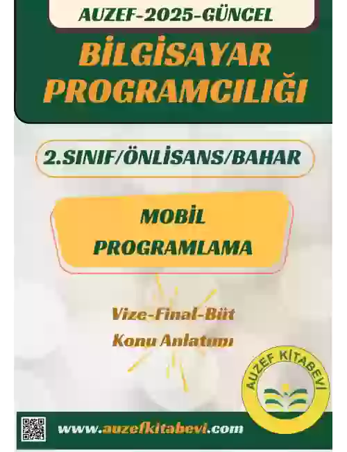 Mobil Programlama Ders Kitabı