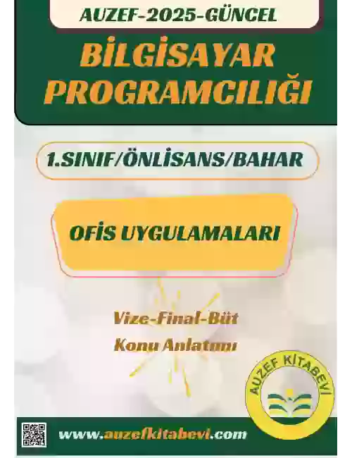Ofis Uygulamaları Ders Kitabı