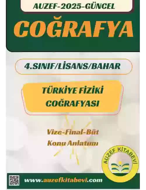 TÜRKİYE FİZİKİ COĞRAFYASI