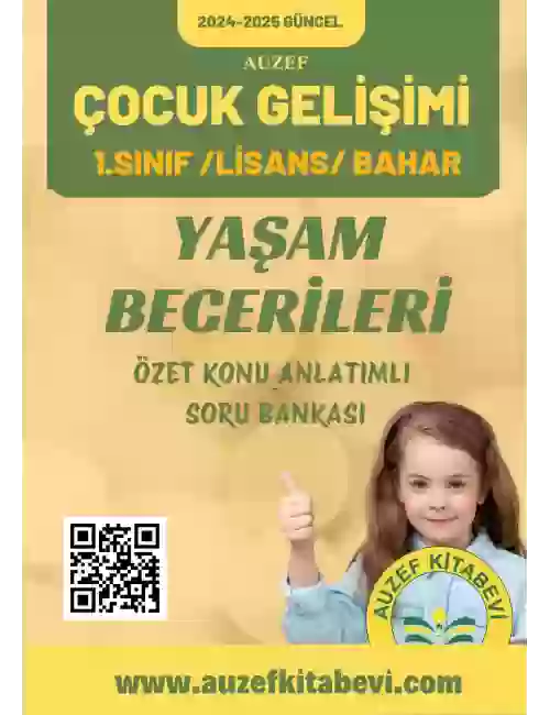 Yaşam Becerileri Özet Konu Anlatımlı Soru Banlası