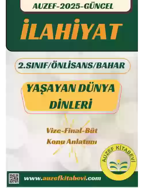 YAŞAYAN DÜNYA DİNLERİ