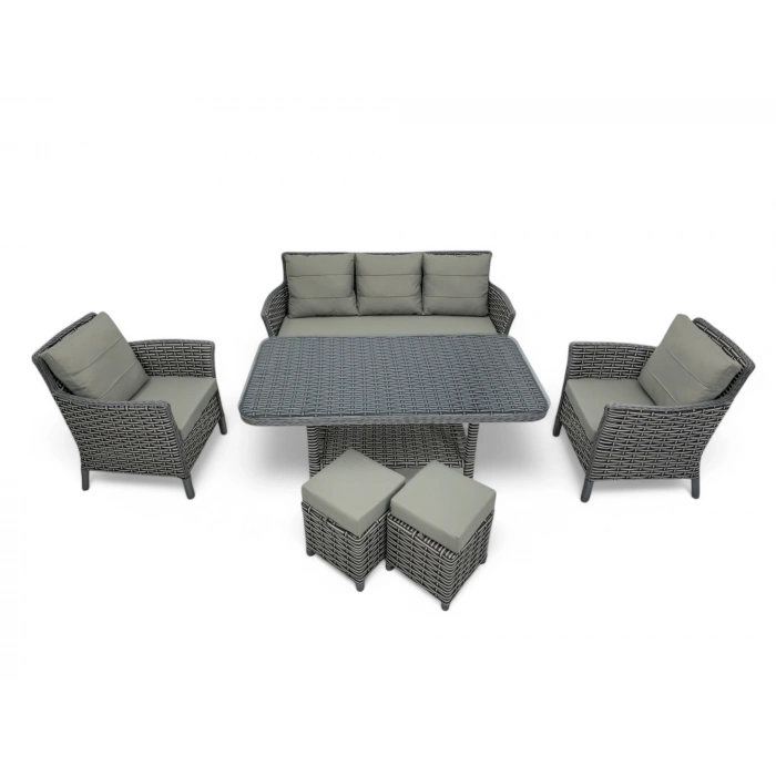 AHSEN RATTAN ÜÇLÜ OTURMA GRUBU