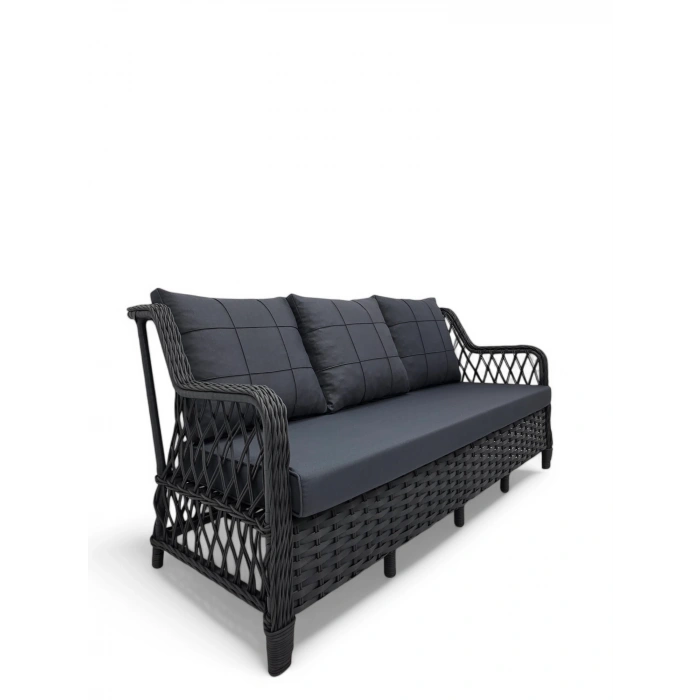 DİVERESSO RATTAN ÜÇLÜ OTURMA GRUBU