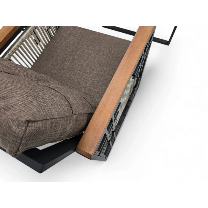 EFLİN METAL ÜÇLÜ OTURMA GRUBU